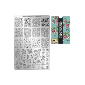 Placă de stampilare - Moyra  #112 Jungle Boogie