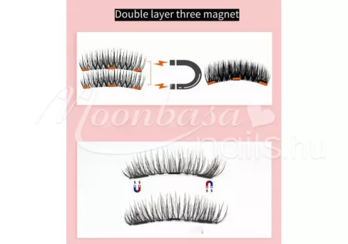 Gene dublu strat cu trei magneți 1 pereche + pensetă #KS01-3 