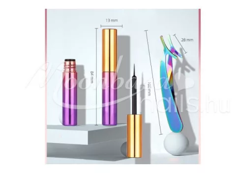 Gene magnetice cu 2 rimeluri magnetice si pensetă 6 perechi #HML-006 