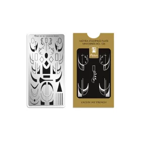 Mini placă de imprimare  #126 Scuzați-mi franceza