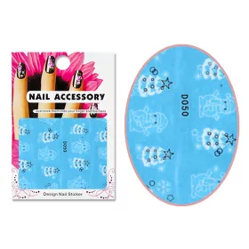 Autocolant cu efect acrilic  D050 Experiențe inzăpezite