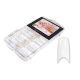 Nail tip box 100 db #005-W American - fehér