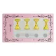 Suport magnetic decorativ pentru vârfuri   Auriu