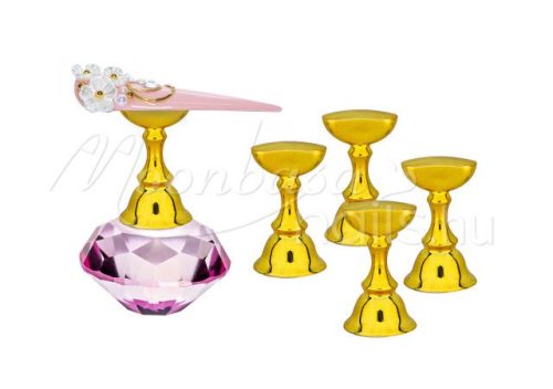 Suport magnetic decorativ pentru vârfuri cu diamant   Roz