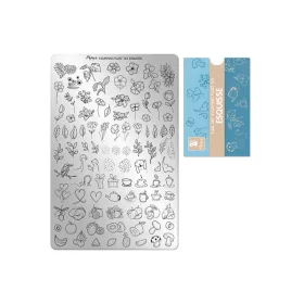 Placă de stampilare - Moyra  #125 Esquisse