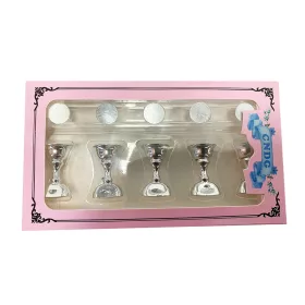   Suport magnetic decorativ pentru vârfuri Moonbasanails   Argintiu