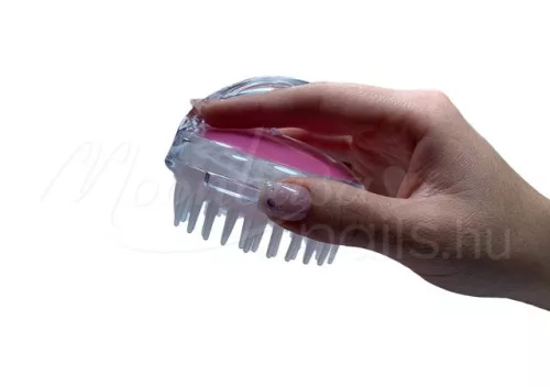 Perie de masaj pentru cap   Roz
