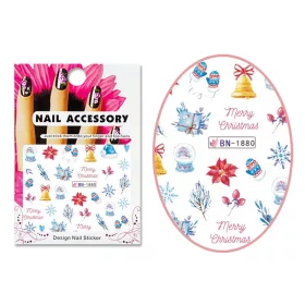 Autocolant cu efect acrilic BN-1880 Magia iernii