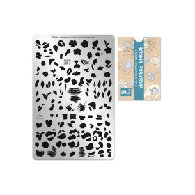 Placă de stampilare - Moyra  #127 Esquisse: Shade