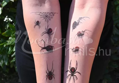 Autocolant tatuaj  SC-847 Păianjen