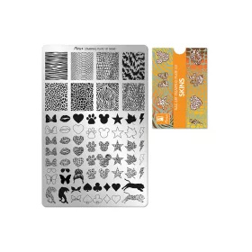 Placă de stampilare - Moyra  #131 Skins