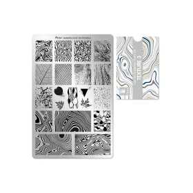 Placă de stampilare - Moyra  #134 Texture 3